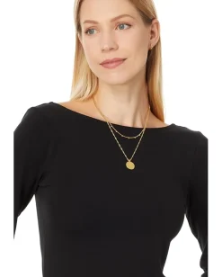 Madewell Long Sleeve Ballet Back Tee Jet Black Outlet