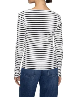 Women Sanctuary Long Sleeve Boatneck T-shirt