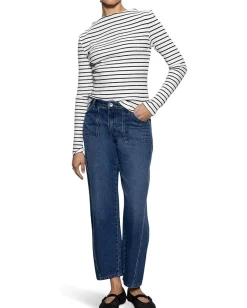 Women Sanctuary Long Sleeve Boatneck T-shirt