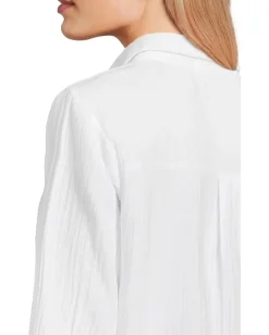 Mod-o-doc Long Sleeve Button-Up Shirt White Best