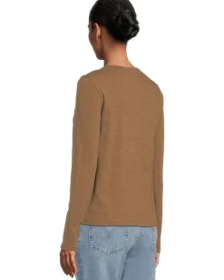 Women Lilla P Long Sleeve Crew Neck