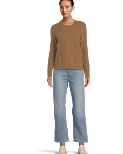 Women Lilla P Long Sleeve Crew Neck