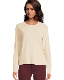 Women Lilla P Long Sleeve Crew Neck