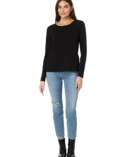 Women Mod-o-doc Long Sleeve Crew Neck Favorite Tee