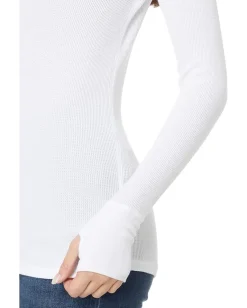 Women Mod-o-doc Long Sleeve Crew Neck Tee with Thumbhole
