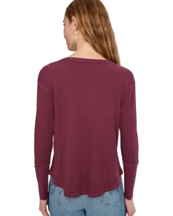 Women Mod-o-doc Long Sleeve Dropped Armhole Oversized Top