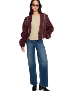 Women Mod-o-doc Long Sleeve Dropped Armhole Oversized Top