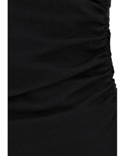 Women Madewell Long Sleeve Hazel Mockneck Side Cinch