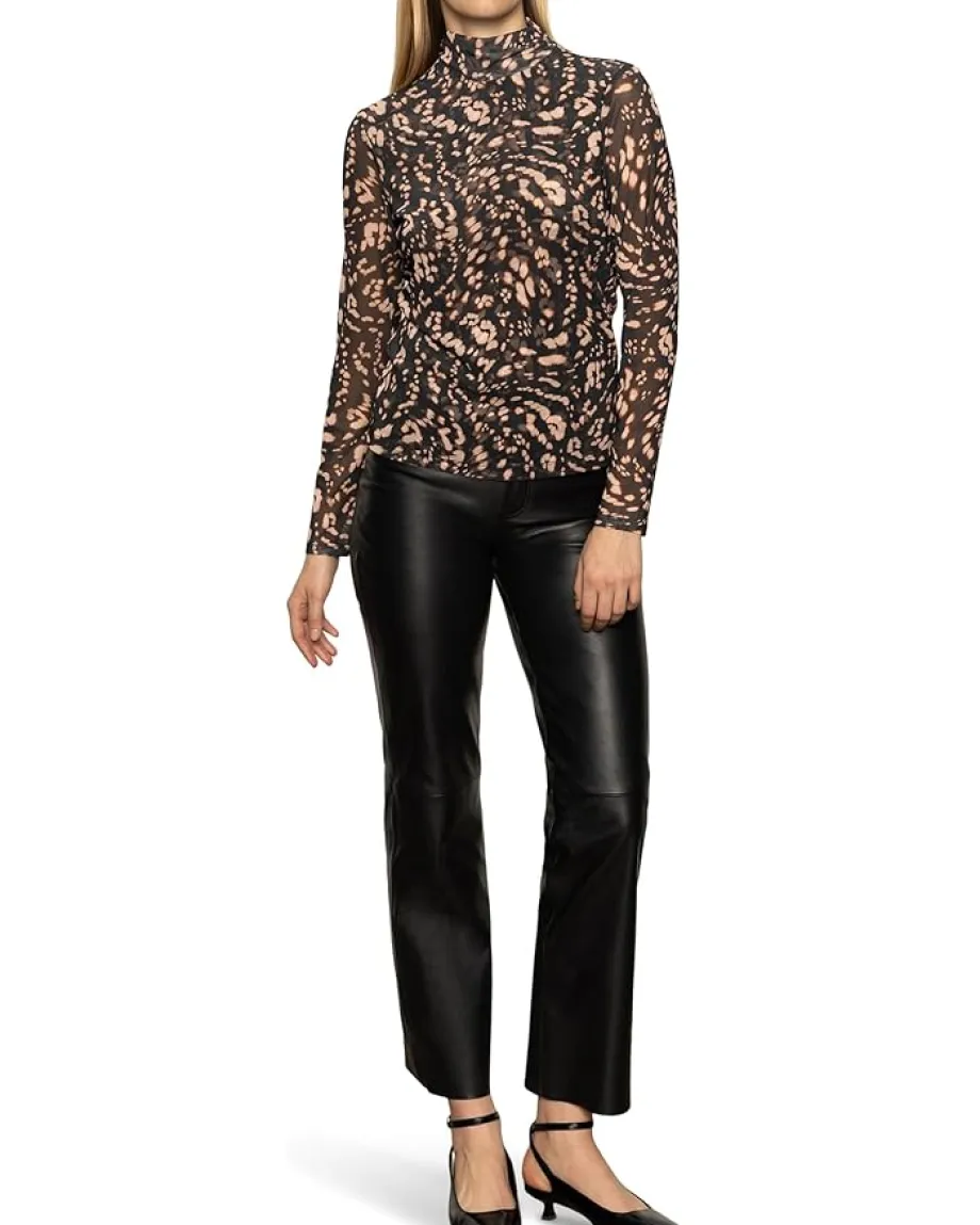 Women Sanctuary Long Sleeve Mesh Mock