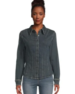 Levi's® Premium Long Sleeve Shaped Shirt Dolly Pardon Me Hot