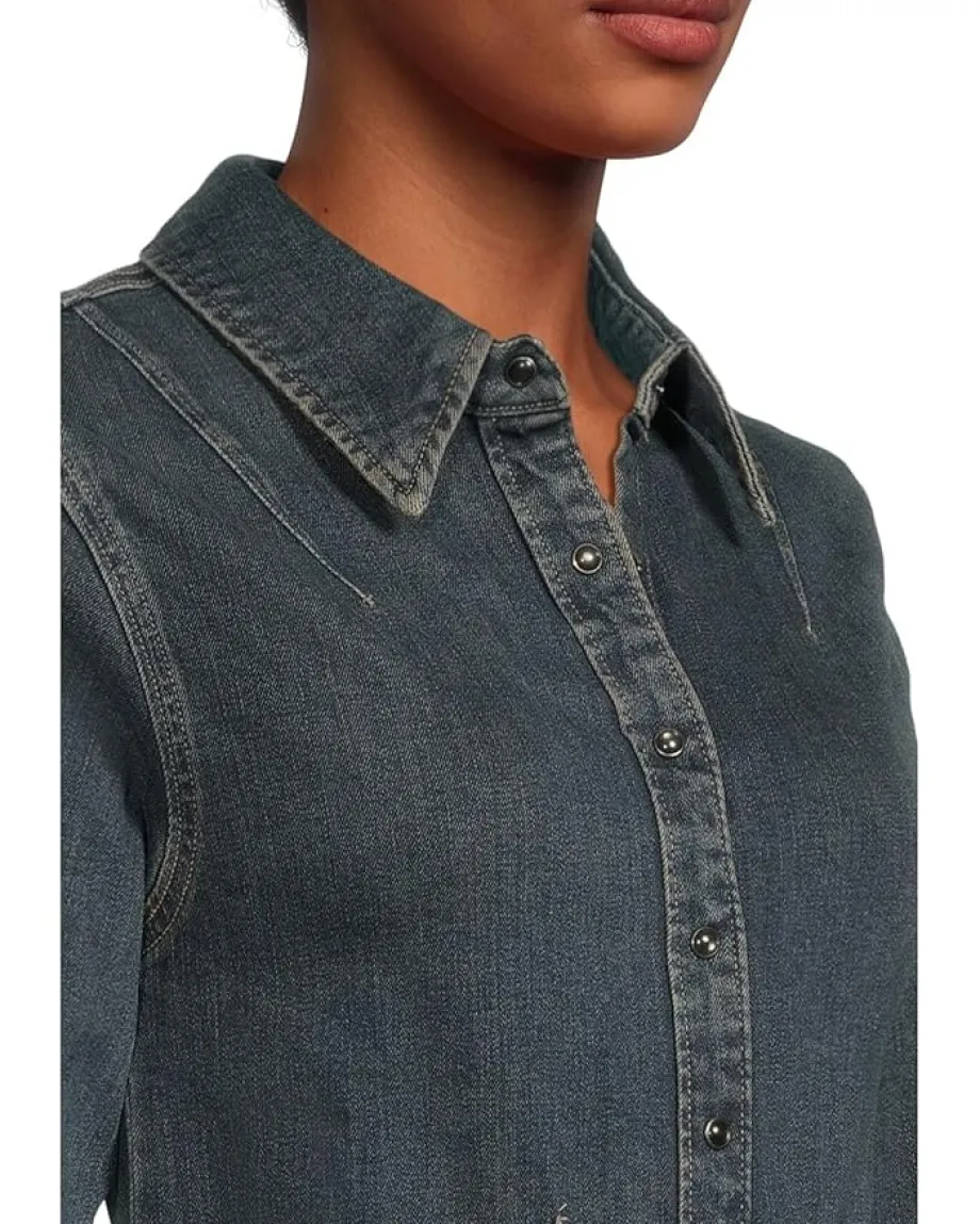 Levi's® Premium Long Sleeve Shaped Shirt Dolly Pardon Me Hot