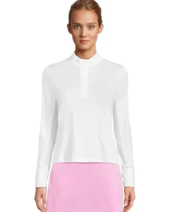 Callaway Long Sleeve Sun Protection Top Brilliant White Discount