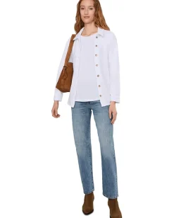 Women Mod-o-doc Long Sleeve With Thumbhole, Crewneck Tee