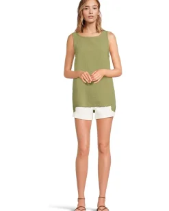Women Mod-o-doc Long Step Hem Tank