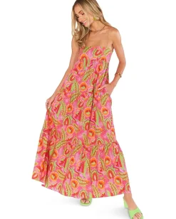 Show Me Your Mumu Long Weekend Maxi Dress Paradise Palms New