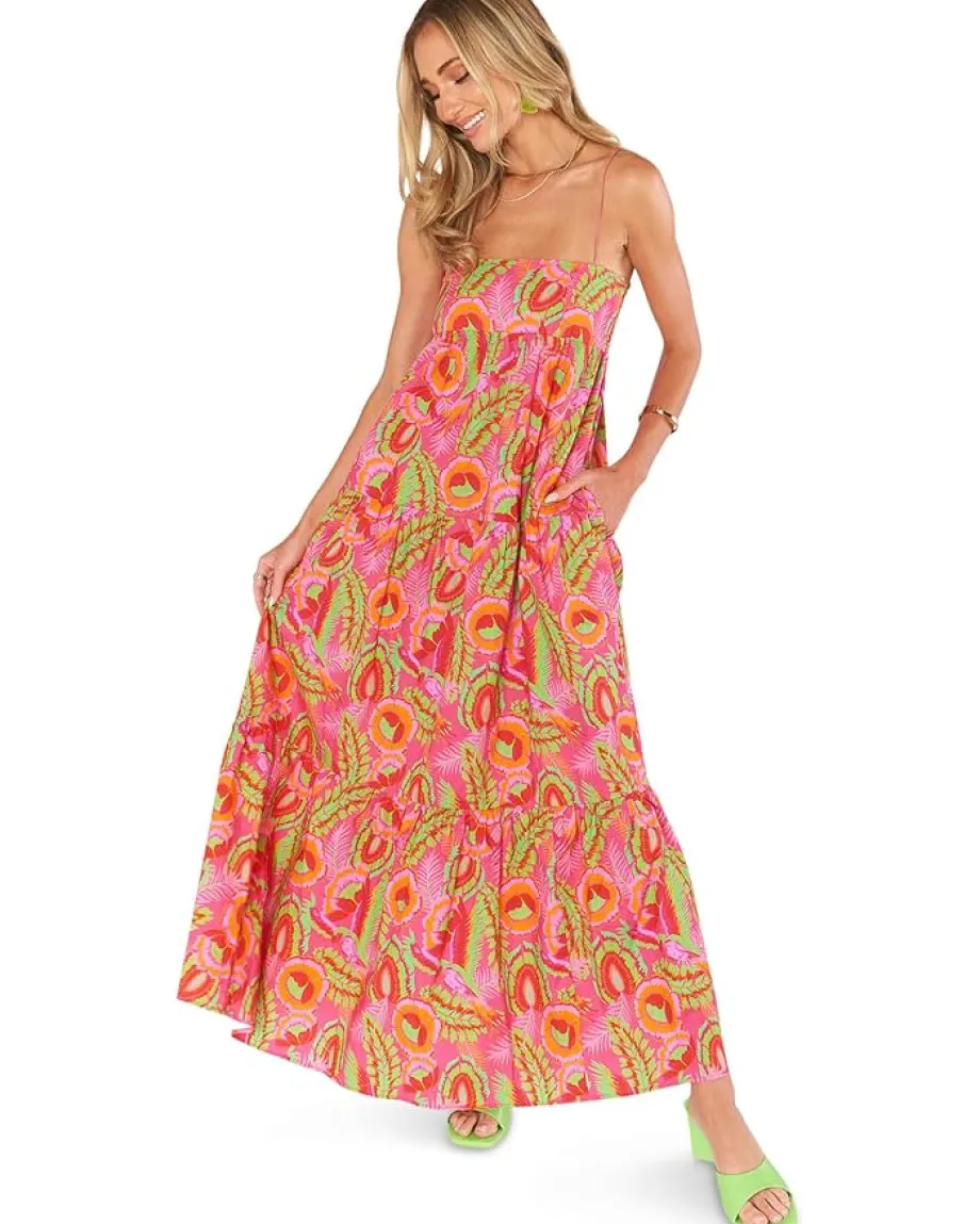 Show Me Your Mumu Long Weekend Maxi Dress Paradise Palms New