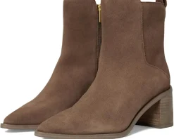 Vince Camuto Lorelai Block Heel Bootie Toasted Taupe Online
