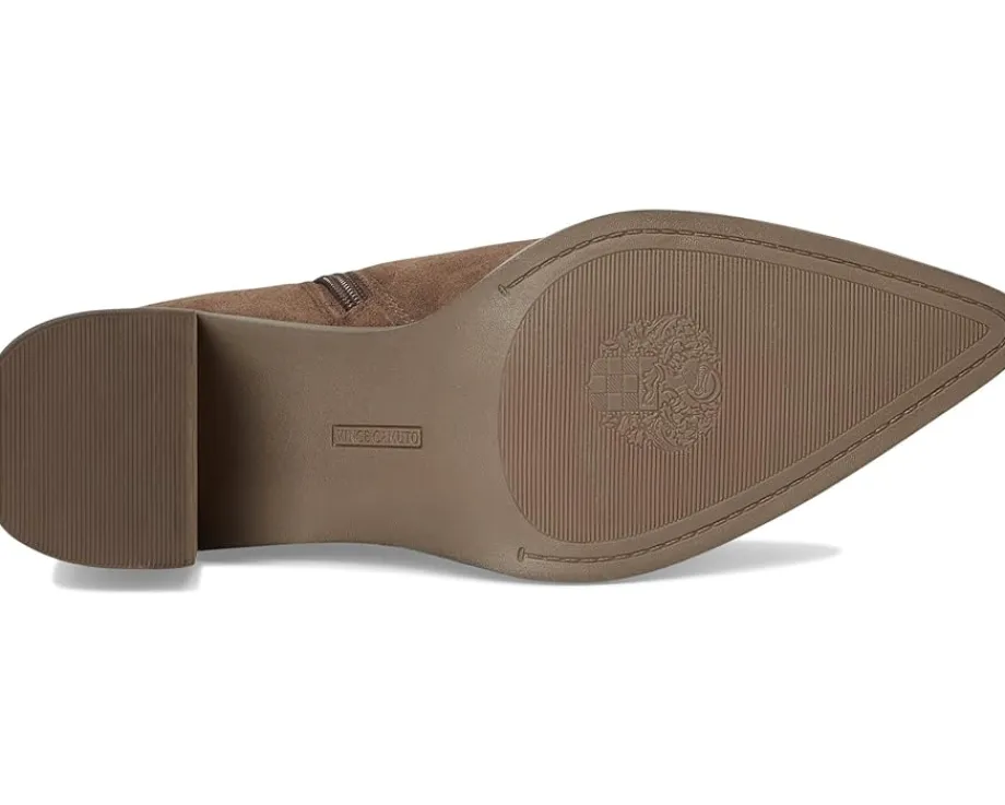 Vince Camuto Lorelai Block Heel Bootie Toasted Taupe Online