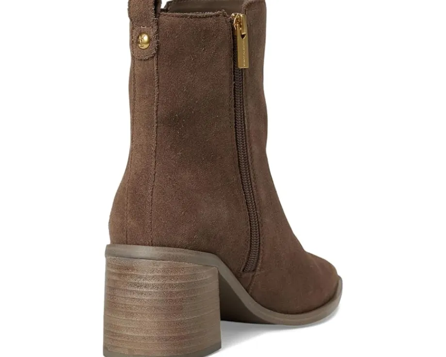 Vince Camuto Lorelai Block Heel Bootie Toasted Taupe Online