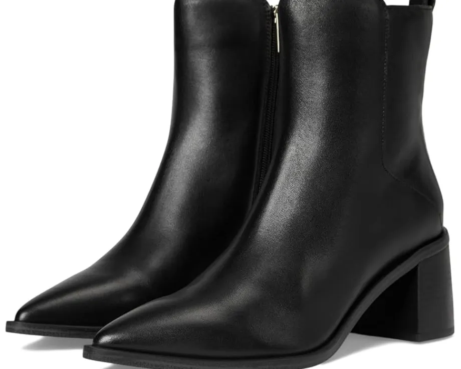 Vince Camuto Lorelai Block Heel Bootie Black Clearance