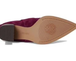 Vince Camuto Lorrys Slouchy Ankle Bootie Wineberry New