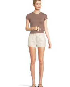 Women Prana Lotus Short Sleeve Tee