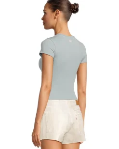 Women Prana Lotus Short Sleeve Tee