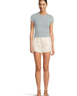 Women Prana Lotus Short Sleeve Tee