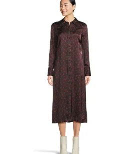 Madewell Louise Dress - Lightweight Semi Shine Sweet Ditsy Bright Cherry Online