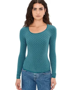 Women Free People Love Letter Long Sleeve