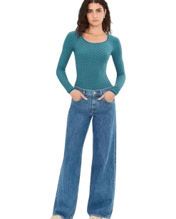 Women Free People Love Letter Long Sleeve