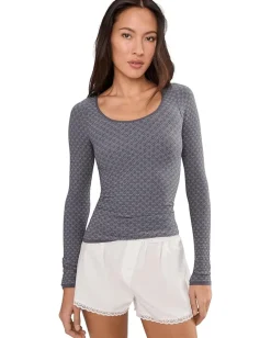 Free People Love Letter Long Sleeve Iron Best