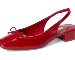 Steve Madden Loved Red Crinkle Patent Hot