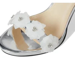 Nine West Lovely Silver Mirror Metallic Discount