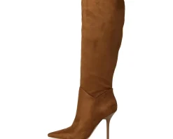 Jessica Simpson Lovienn Pointed Toe Knee Boots Safari Brown