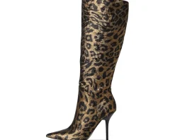 Jessica Simpson Lovienn Pointed Toe Knee Boots Golden Copper Hot