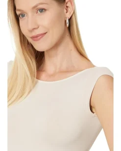 Free People Low Back Tee Pink Tint Sale