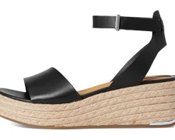 Franco Sarto L-tiffany Espadrille Sandals Black Sale