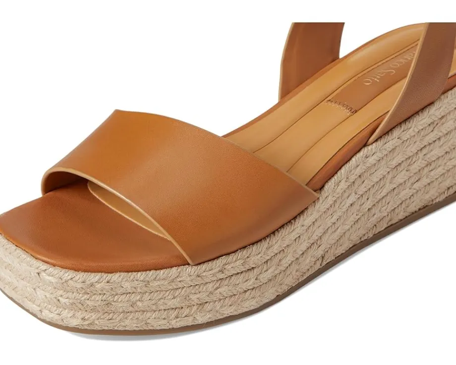 Franco Sarto L-tiffany Espadrille Sandals Tan Brown New