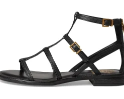 Vince Camuto Luane Gladiator Flat Sandals Black Discount