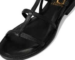 Vince Camuto Luane Gladiator Flat Sandals Black Discount