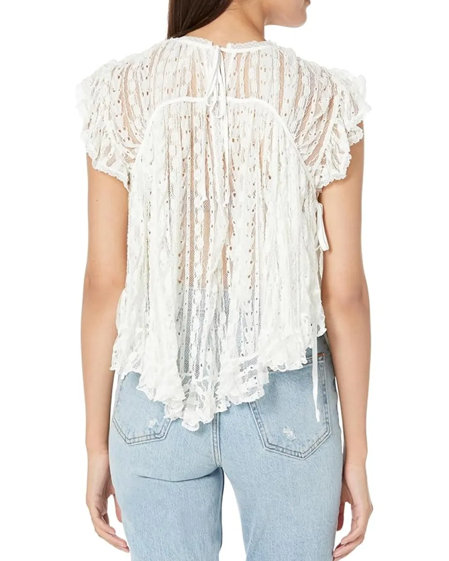Women Free People Lucea Lace Top