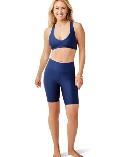 Carve Designs Lucie Compression Shorts Navy Best