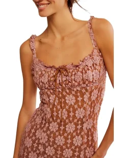 Free People Lucinda Lace Midi Ginger Combo Outlet