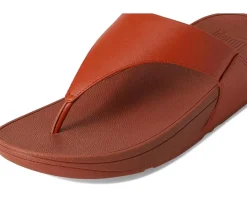 FitFlop Lulu Leather Toepost Terracotta Online