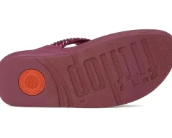 Women FitFlop Lulu Maxi-Crystal Toe-Post Sandals