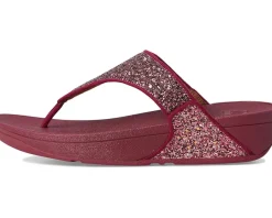 Women FitFlop Lulu Multi-Tonal Glitter Toe-Post Sandals