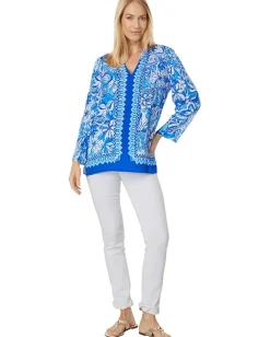 Women Lilly Pulitzer Luna Bay Tunic