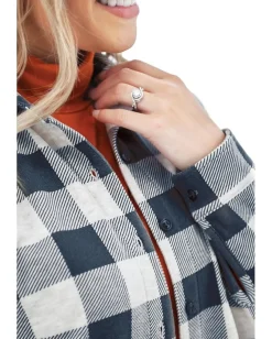 Women Aventura Clothing Luscious Plaid Shirt