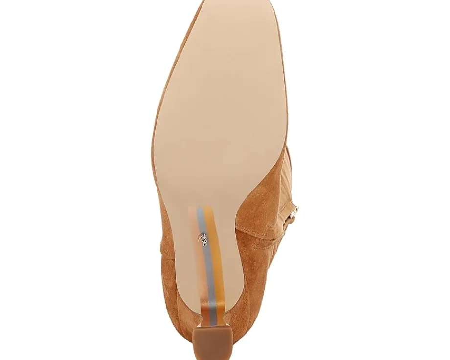 Sam Edelman Lyla Harvest Brown Wide Calf Hot